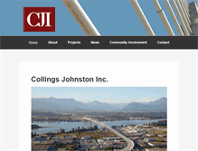 Tablet Screenshot of collingsjohnston.com